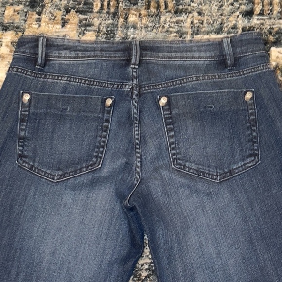 J. Jill Neptune WS Cropped Jeans 6P - Picture 7 of 11